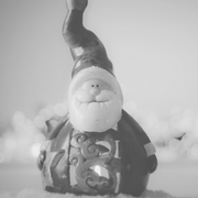 Santa ornament 