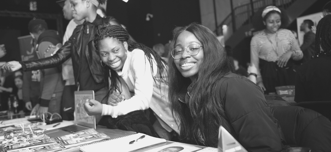 Society members at Welcome Fair