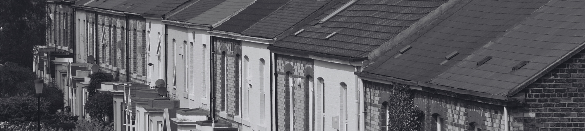 A row of houses