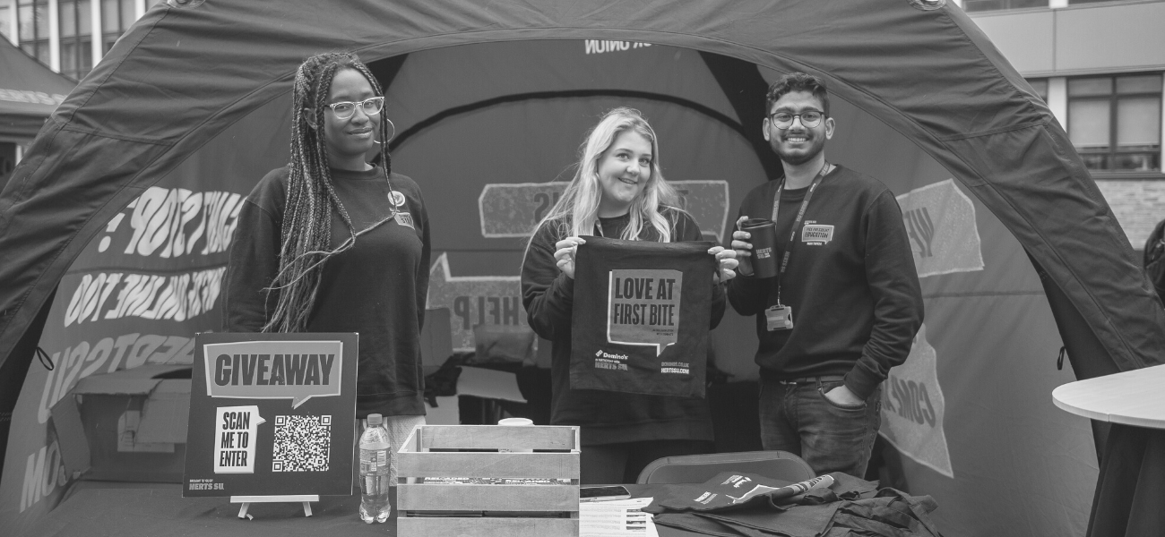 Staff members in a virtual team meeting